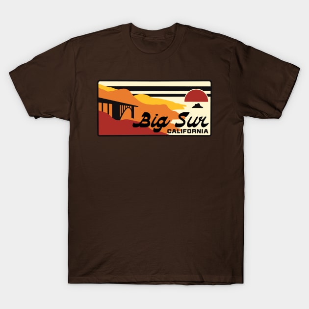 Big Sur Coast T-Shirt by Big Sur California 